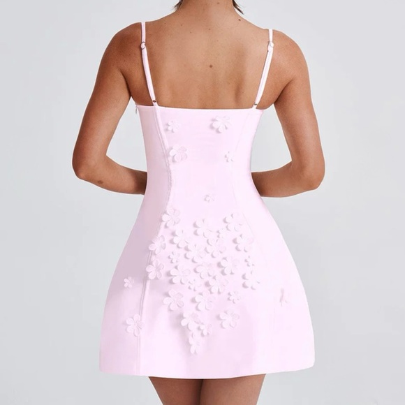 Babyboo Dalary Mini Dress Blush Pink Floral - Picture 2 of 7